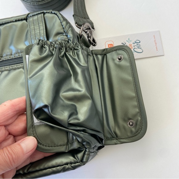 Lug Olive Green Flapper SE Crossbody Bag - NWT - Picture 4 of 13